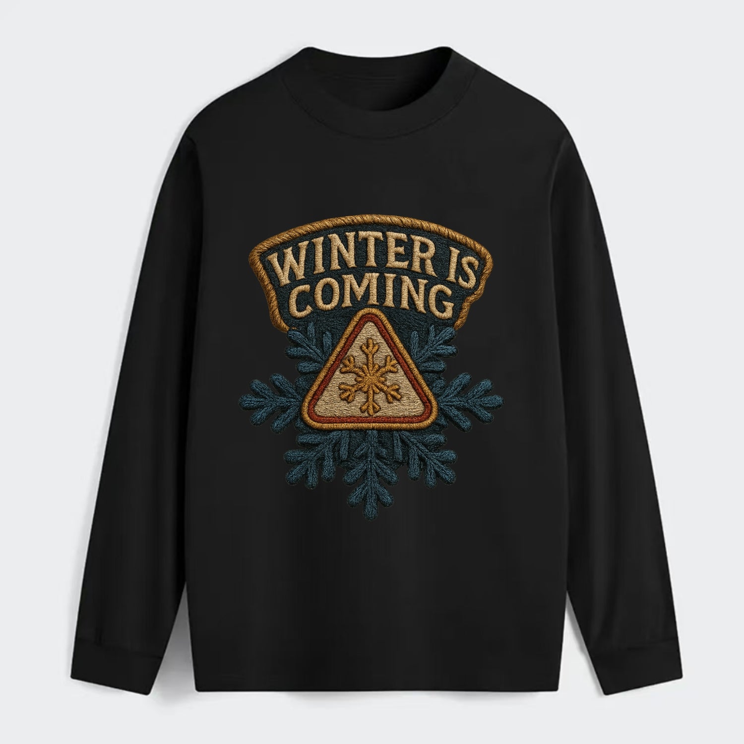 Winter Is Coming  - Classic Long Sleeve Shirt - Black