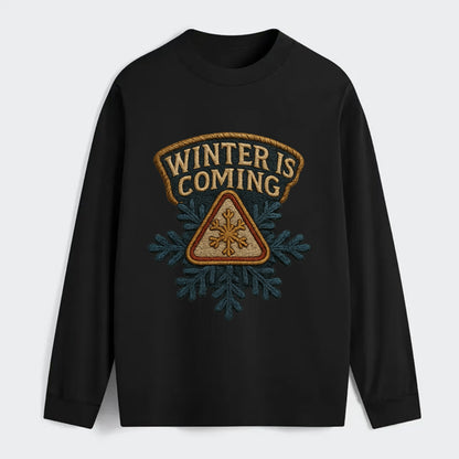 Winter Is Coming  - Classic Long Sleeve Shirt - Black
