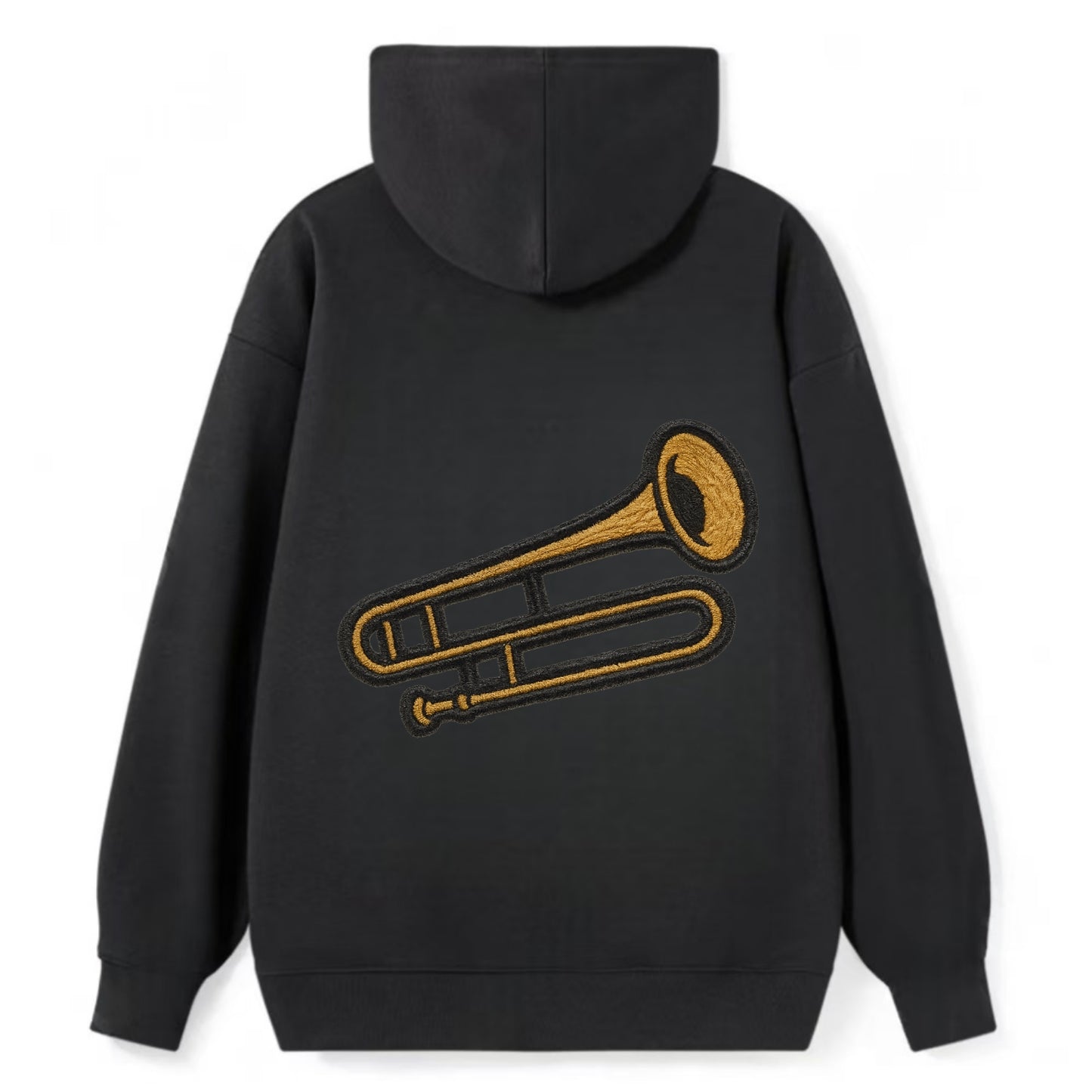 Trombone  - Classic Pullover Hoodie - Black