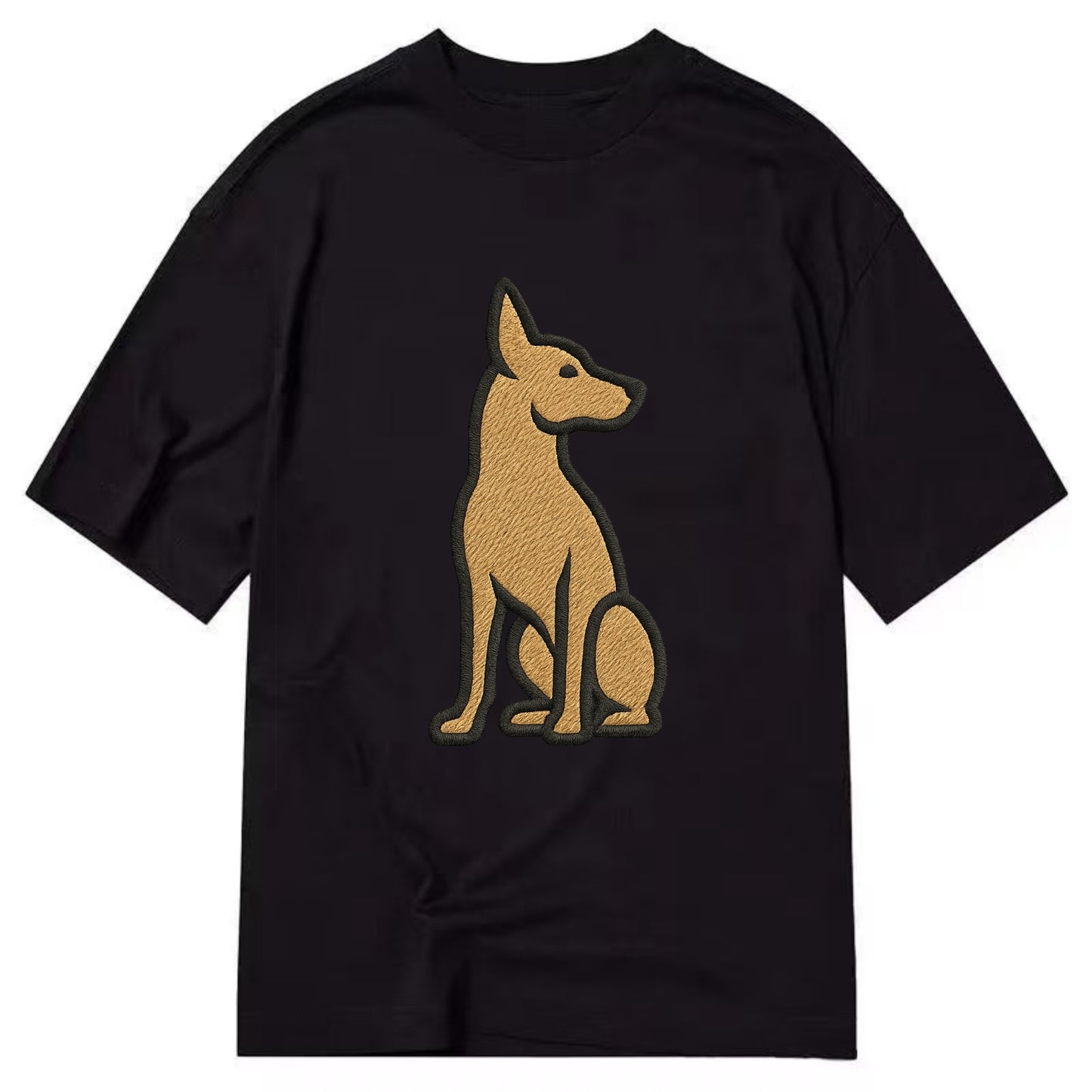 Pharaoh Hound - Tan colored sitting pose Classic T-shirt - Black