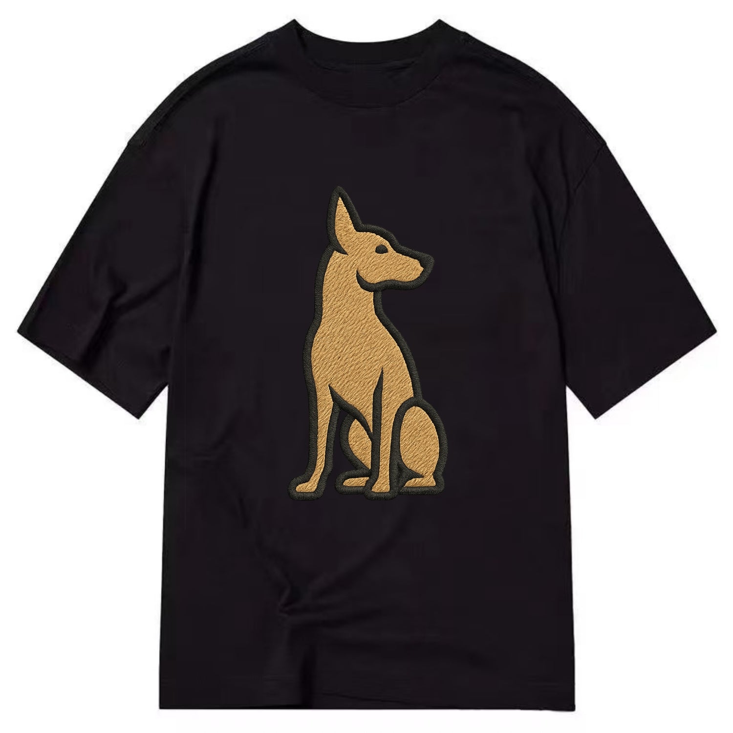 Pharaoh Hound - Tan colored sitting pose Classic T-shirt - Black