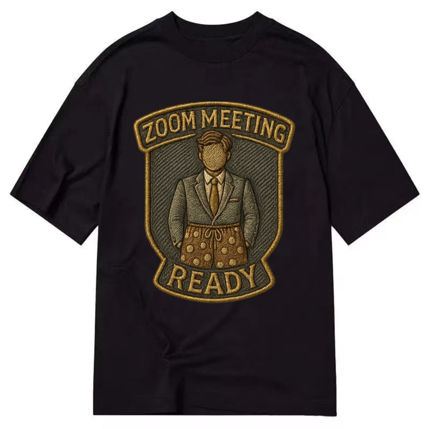 Zoom Meeting Ready  - Classic T-shirt - Black