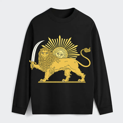 Shir O Khorshid - Classic Long Sleeve Shirt - Black