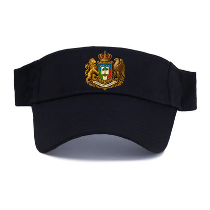 Equatorial Guinea Silk Cotton Tree Emblem  - Visor - Black