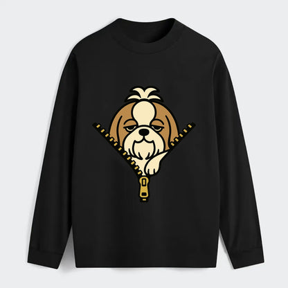Shih Tzu - Classic Long Sleeve Shirt - Black