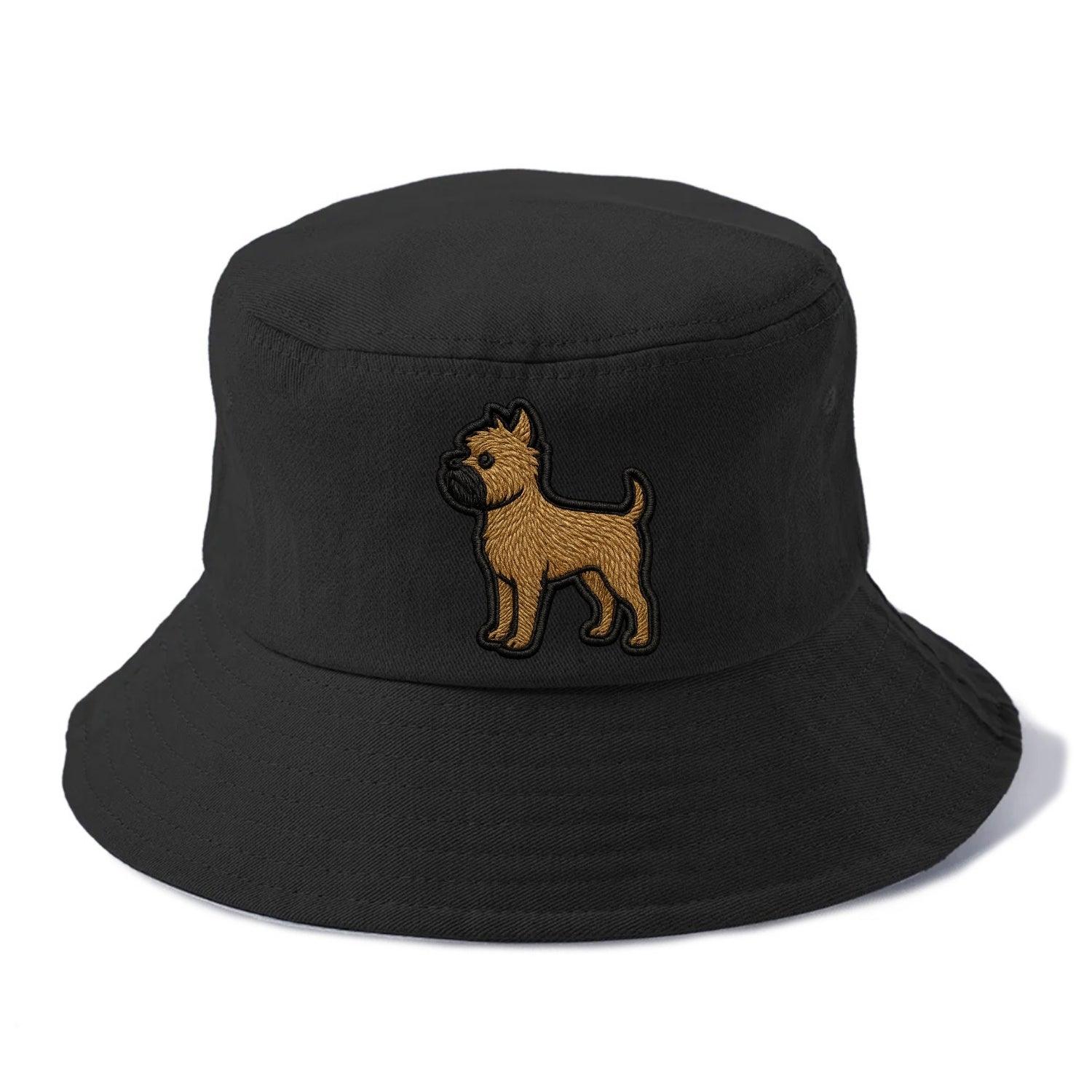 Affenpinscher - Contemporary wiry design - Bucket Hat - Black