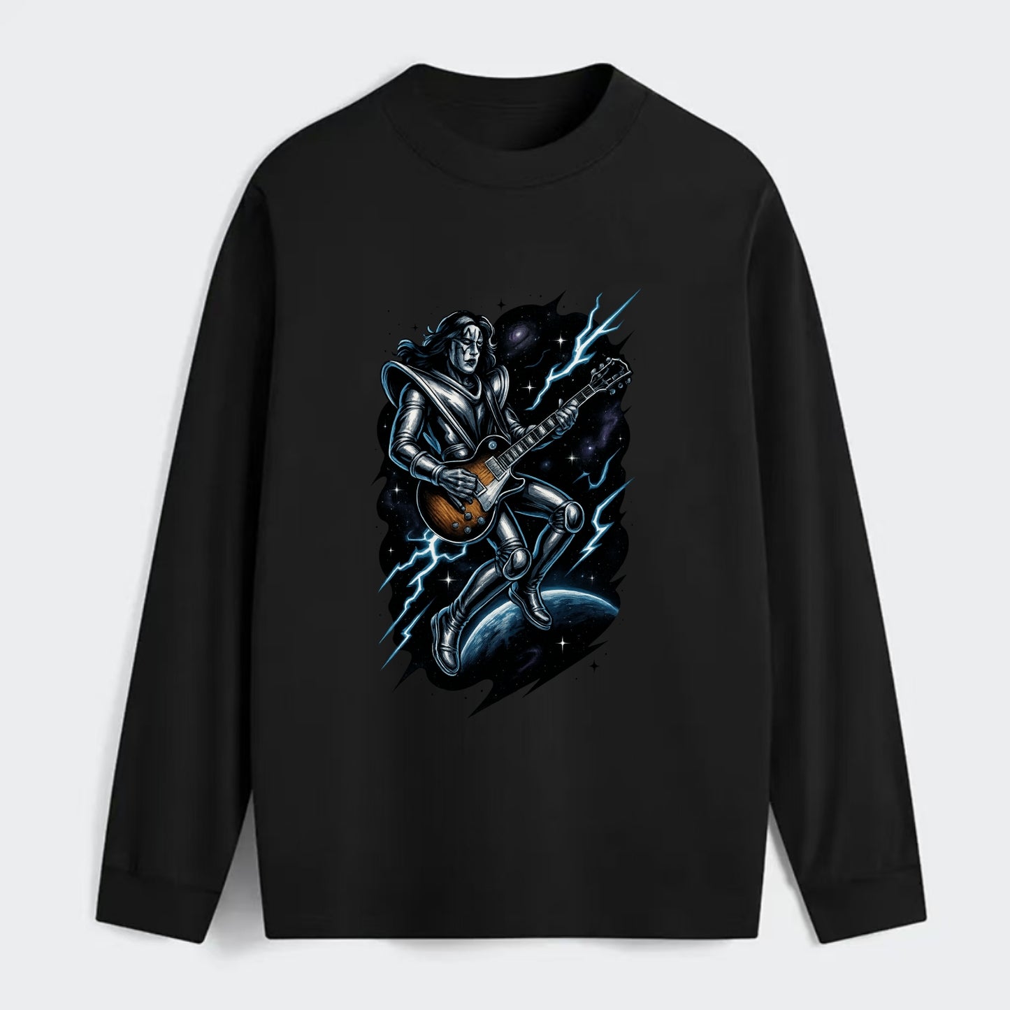 Ace in Zero Gravity - Classic Long Sleeve Shirt - Black