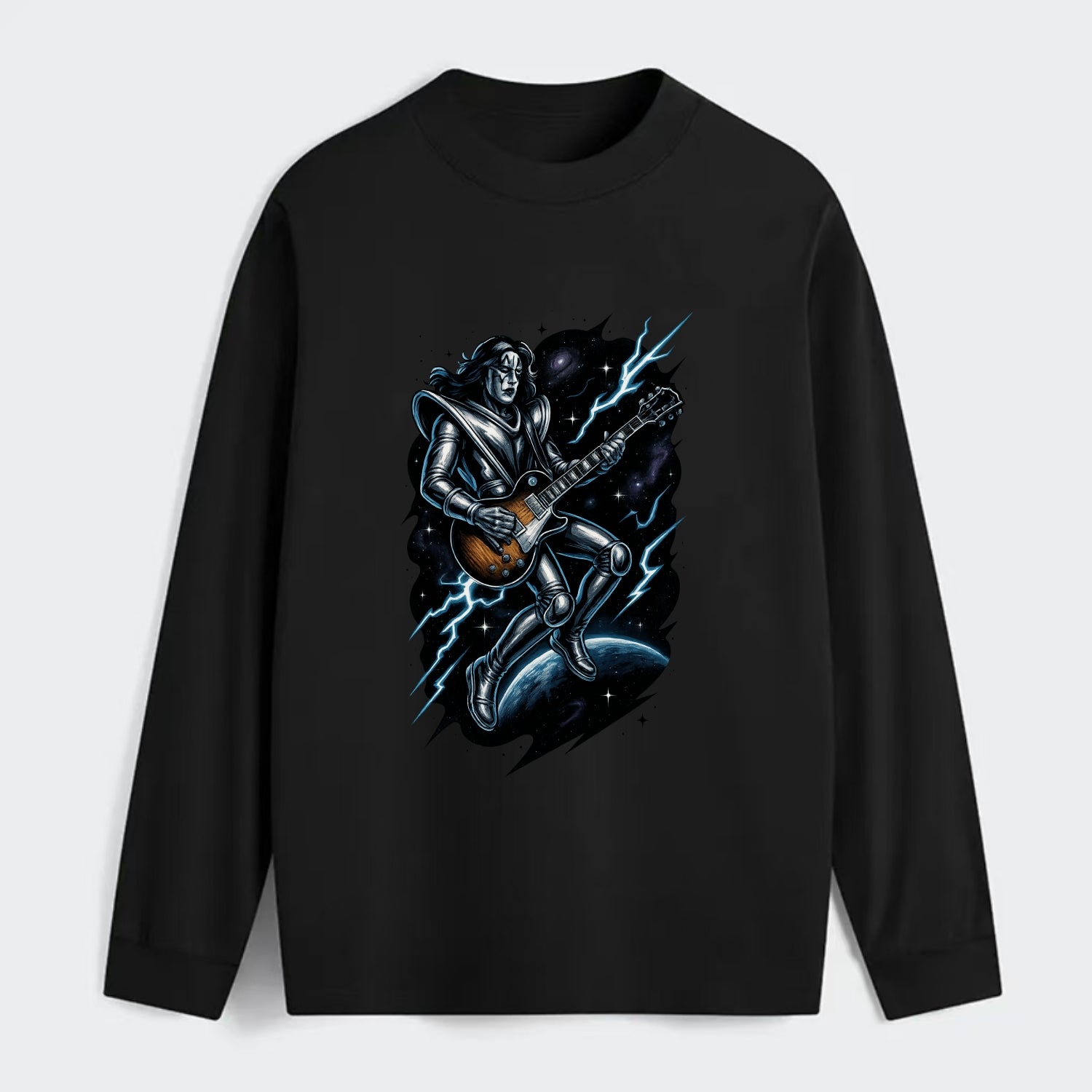 Ace in Zero Gravity - Classic Long Sleeve Shirt - Black