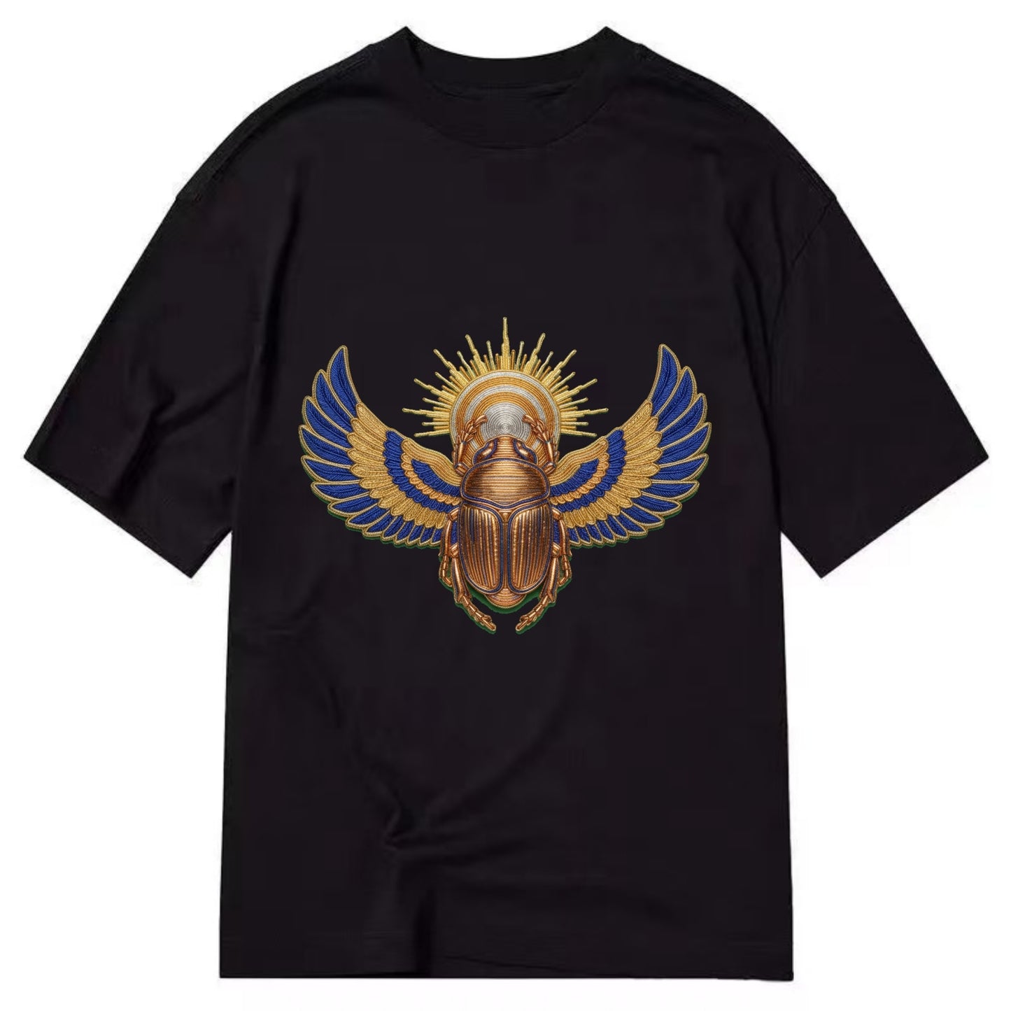 Winged Scarab - Classic T-shirt - Black