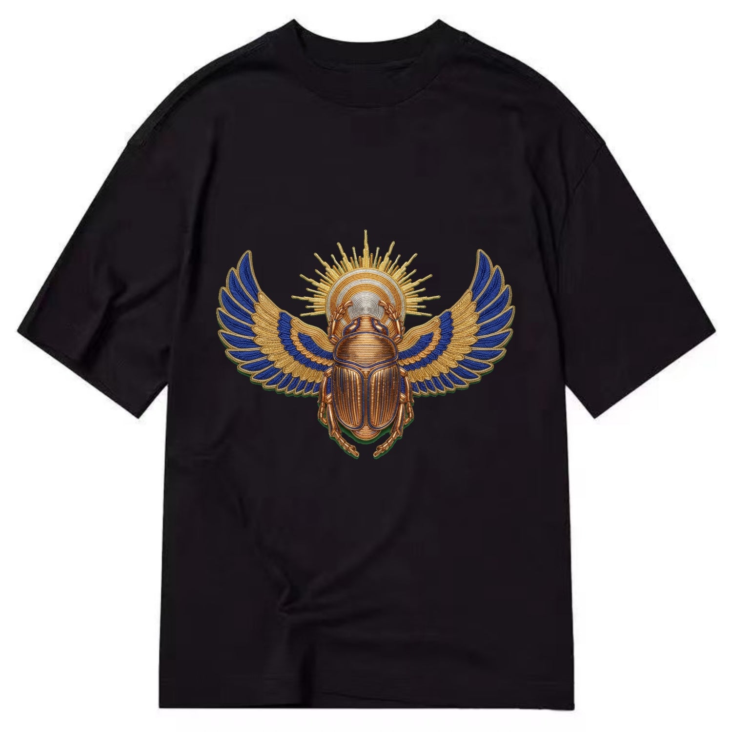 Winged Scarab - Classic T-shirt - Black