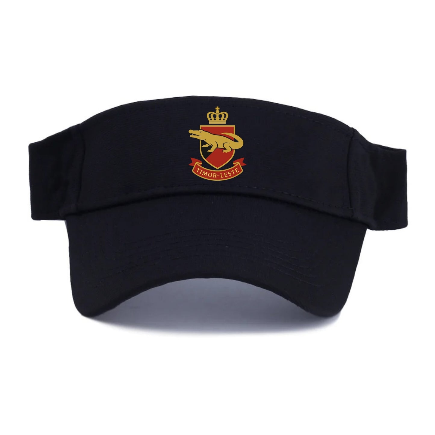 Timor-Leste Royal Logo  - Visor - Black