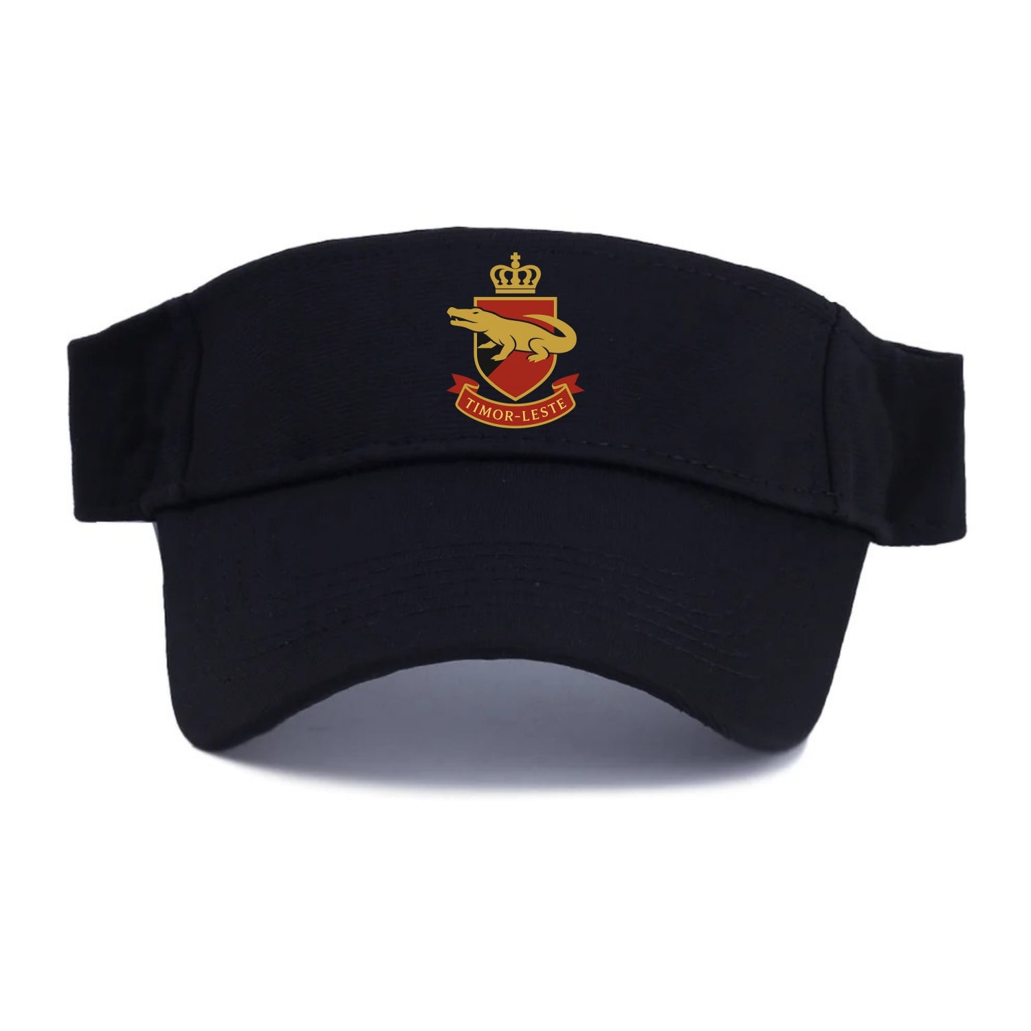 Timor-Leste Royal Logo  - Visor - Black