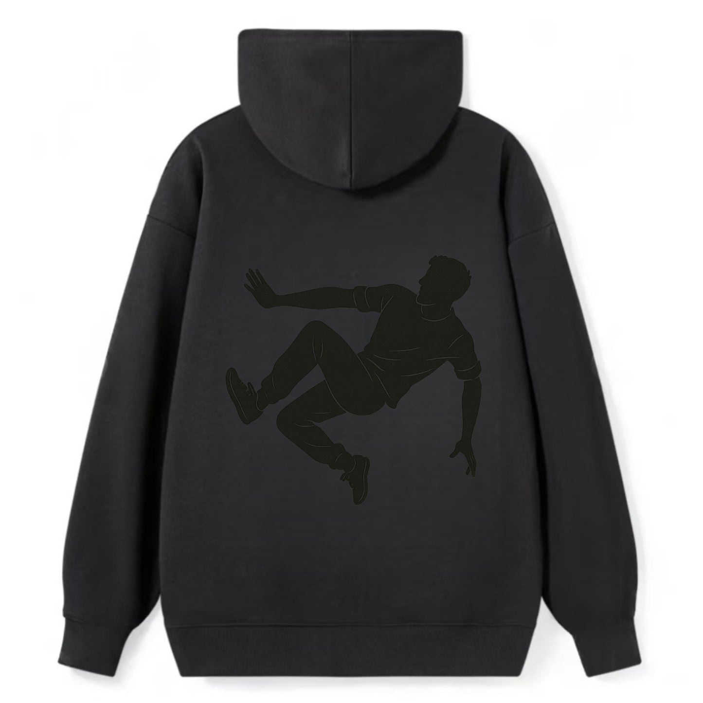 Parkour athlete wall run - Classic Pullover Hoodie - Black