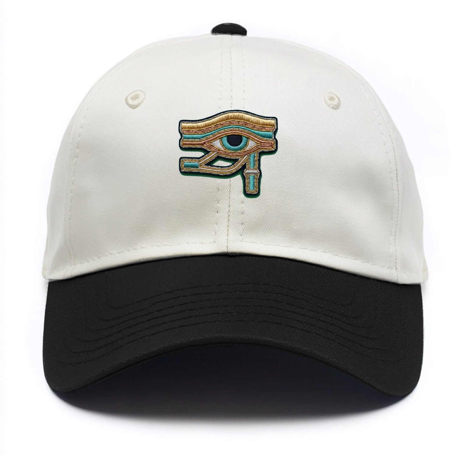 Eye of Horus - Two Tone Cap - Black