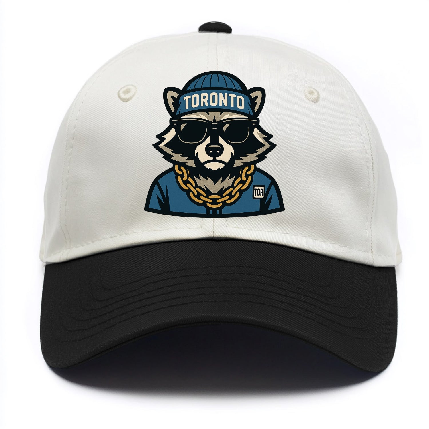 Toronto Raccoon - Two Tone Cap - Black