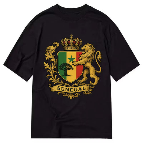 Senegal Lion Emblem  - Classic T-shirt