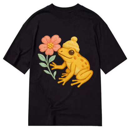 Yellow Dart Frog - Classic T-shirt - Black