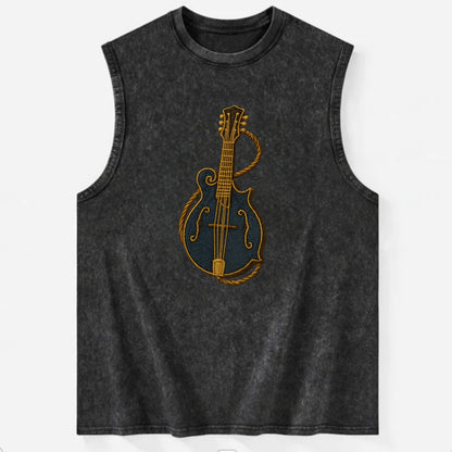Mandolin  - Vintage Washed Tank - Black