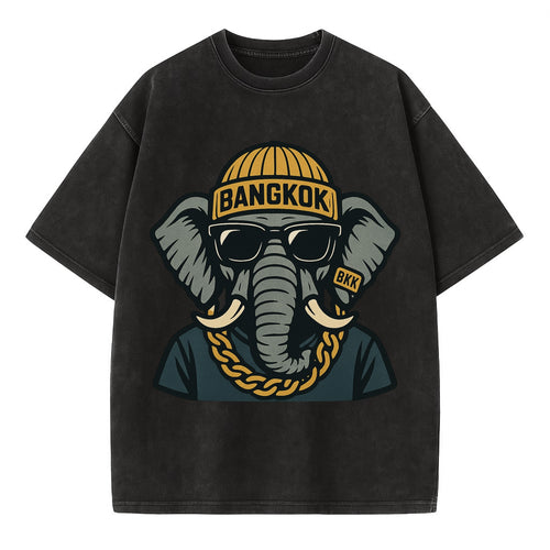 Bangkok Elephant - Vintage T-shirt