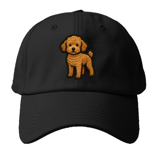 Toy Poodle - Trendy miniature design wit - Baseball Cap For Big Heads