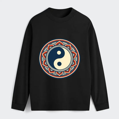 Harmony of Balance - Classic Long Sleeve Shirt - Black