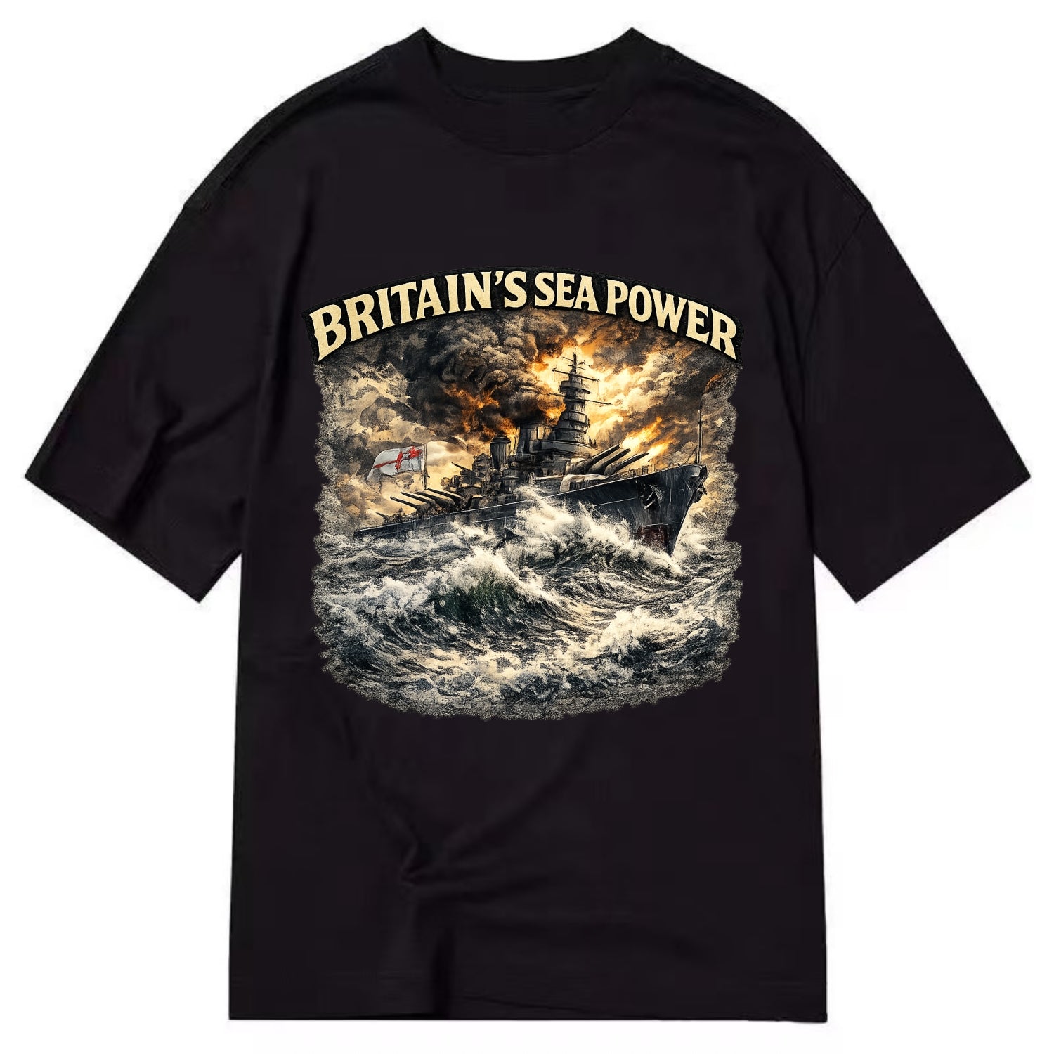 Britain's Sea Power - Classic T-shirt - Black