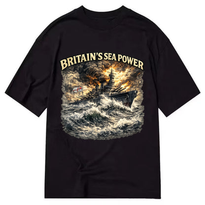 Britain's Sea Power - Classic T-shirt - Black