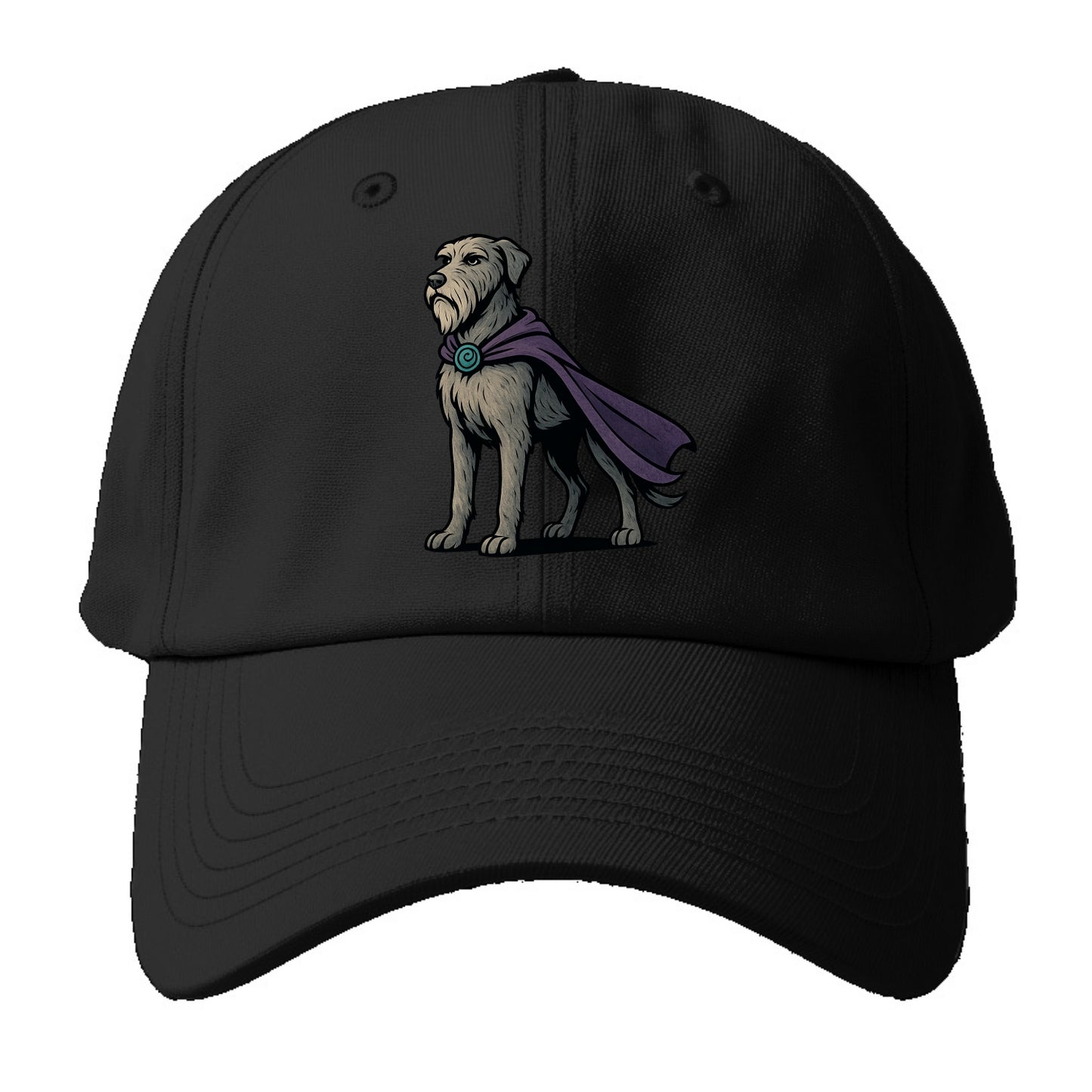 Irish Wolfhound Mystic Hero  - Baseball Baseball Cap For Big Heads - Black