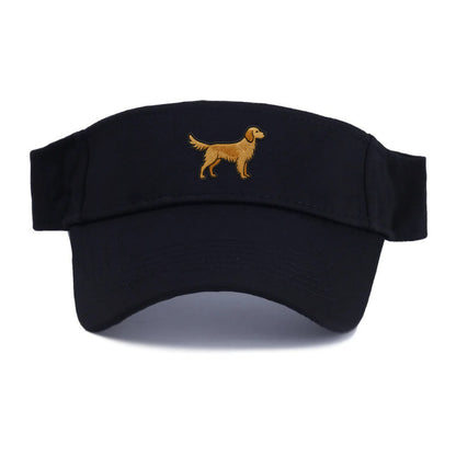 English Setter - Trendy feathered design - Visor - Black