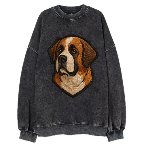 Saint Bernard - Modern gentle giant desi - Vintage Sweatshirt