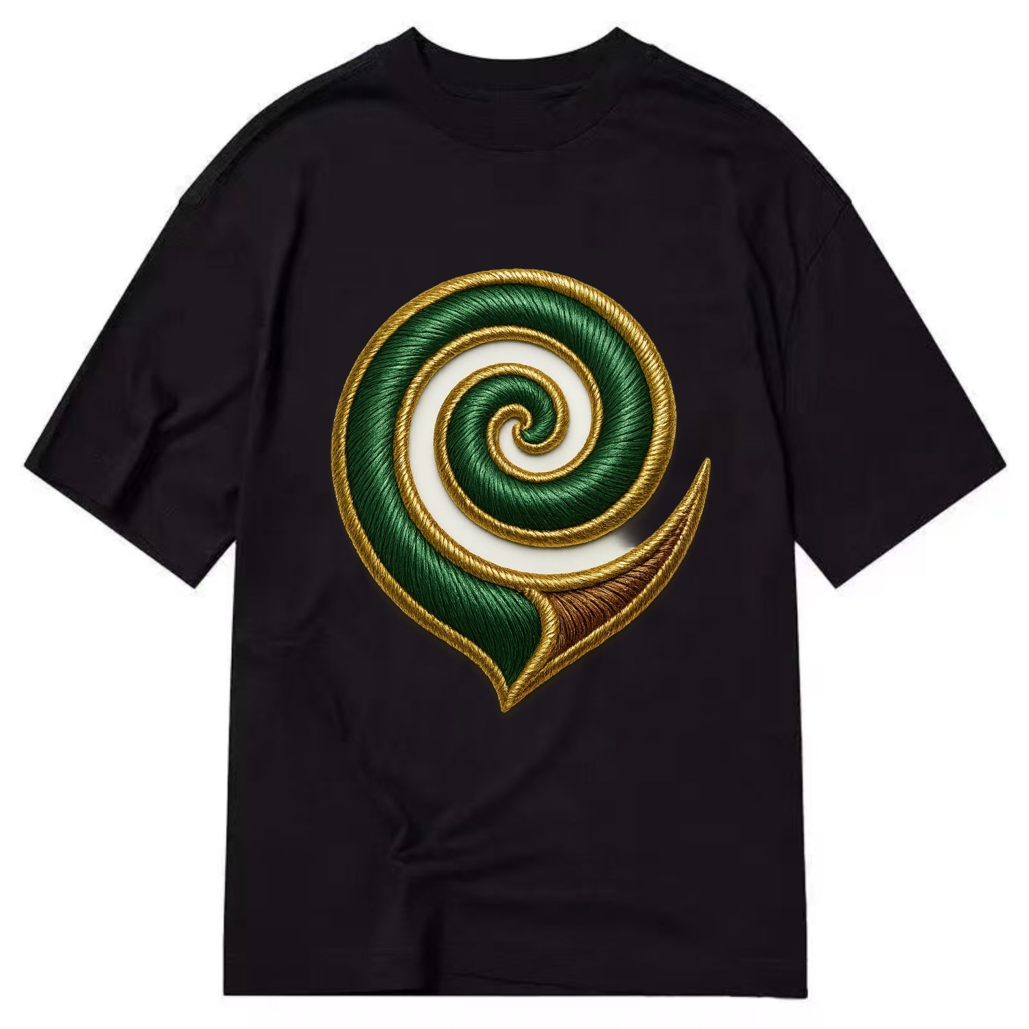 Maori Koru  - Classic T-shirt - Black