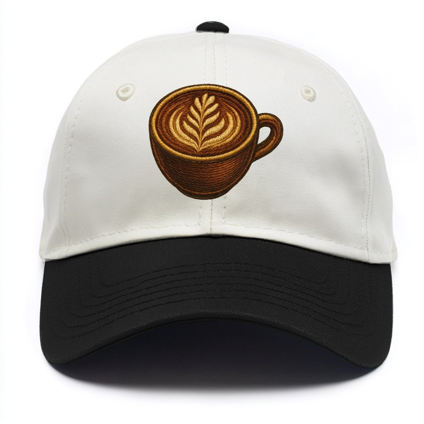 Latte Art  - Two Tone Cap - Black