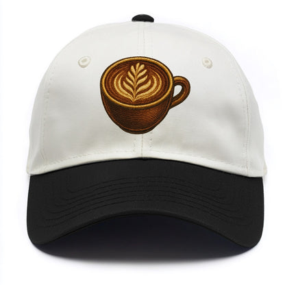 Latte Art  - Two Tone Cap - Black