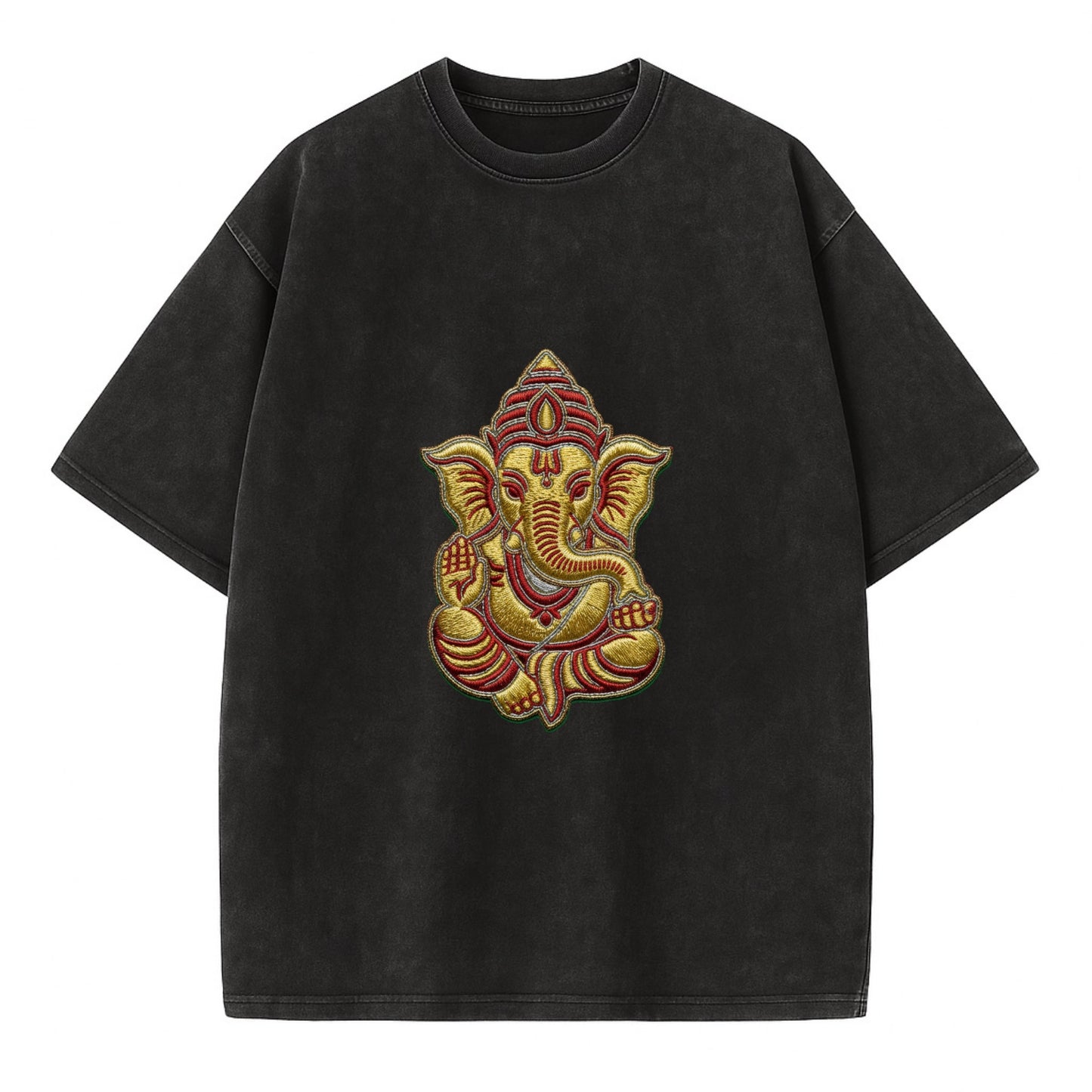 Ganesh - Vintage T-shirt - Black