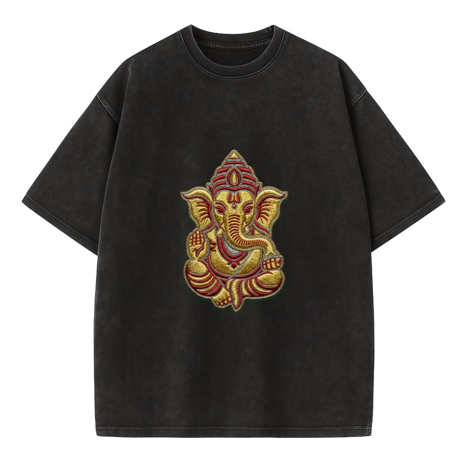 Ganesh - Vintage T-shirt - Black