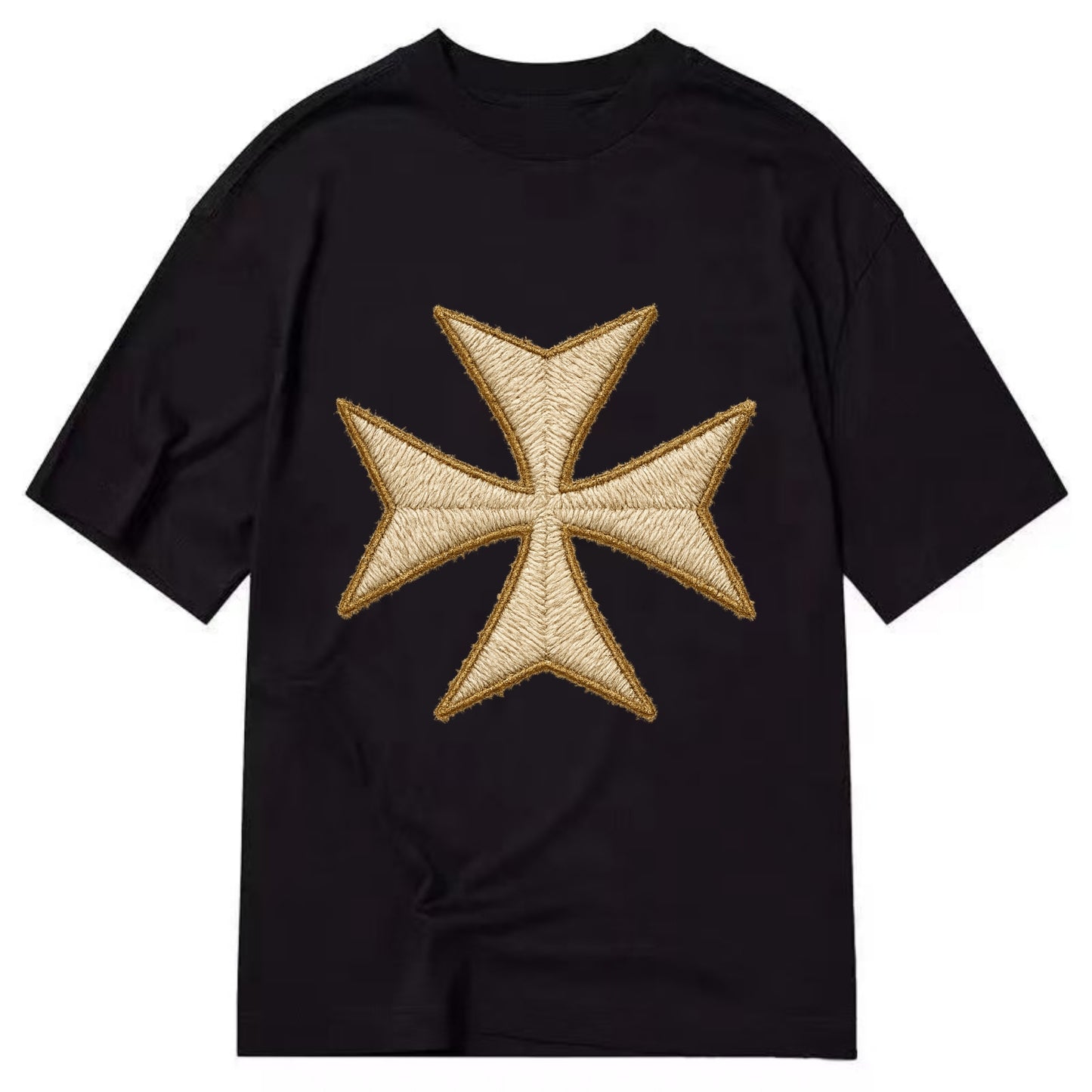 Hospitaller Cross  - Classic T-shirt - Black
