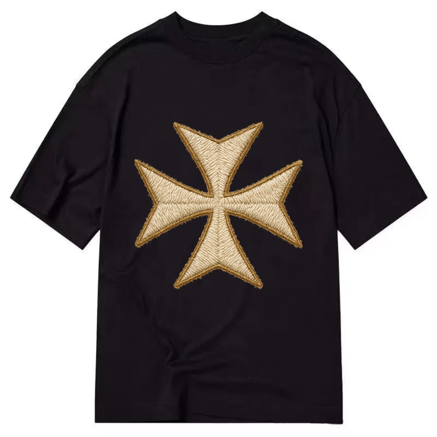 Hospitaller Cross  - Classic T-shirt - Black