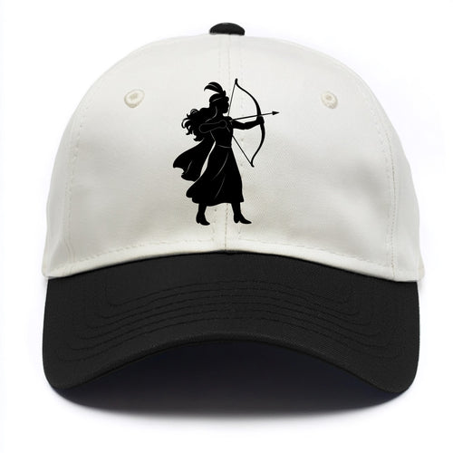 Warrior princess with bow and arrow - Two Tone Cap