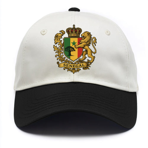 Senegal Lion Emblem  - Two Tone Cap