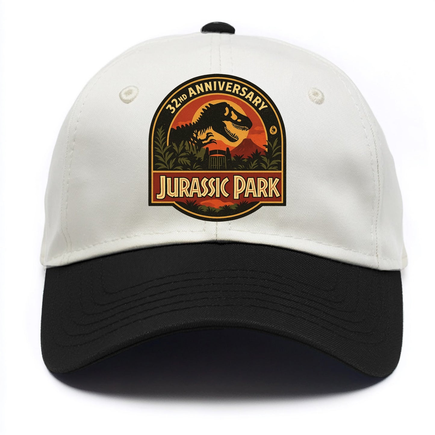 Jurassic Park 32nd Anniversary - Two Tone Cap - Black
