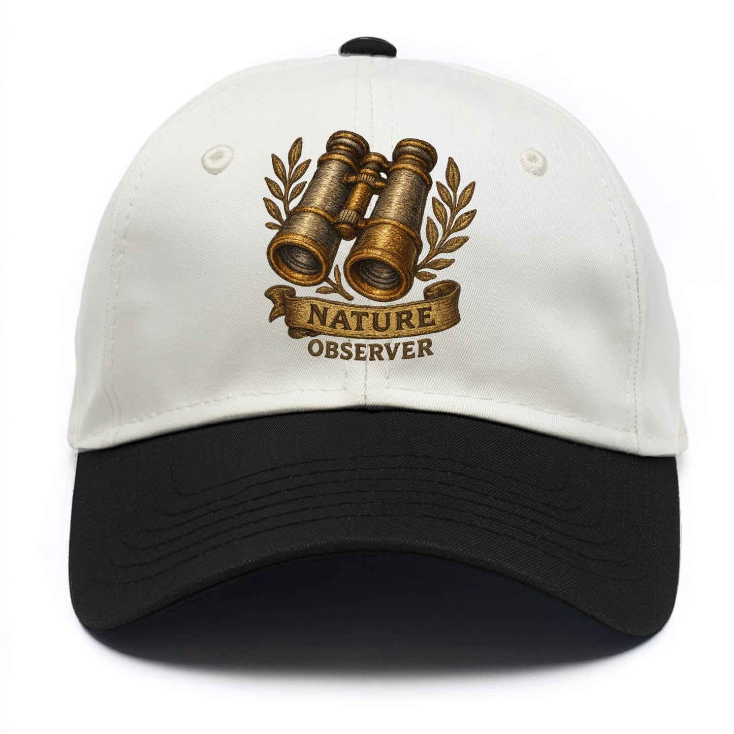 Binoculars for birdwatching - nature observer - Two Tone Cap - Black