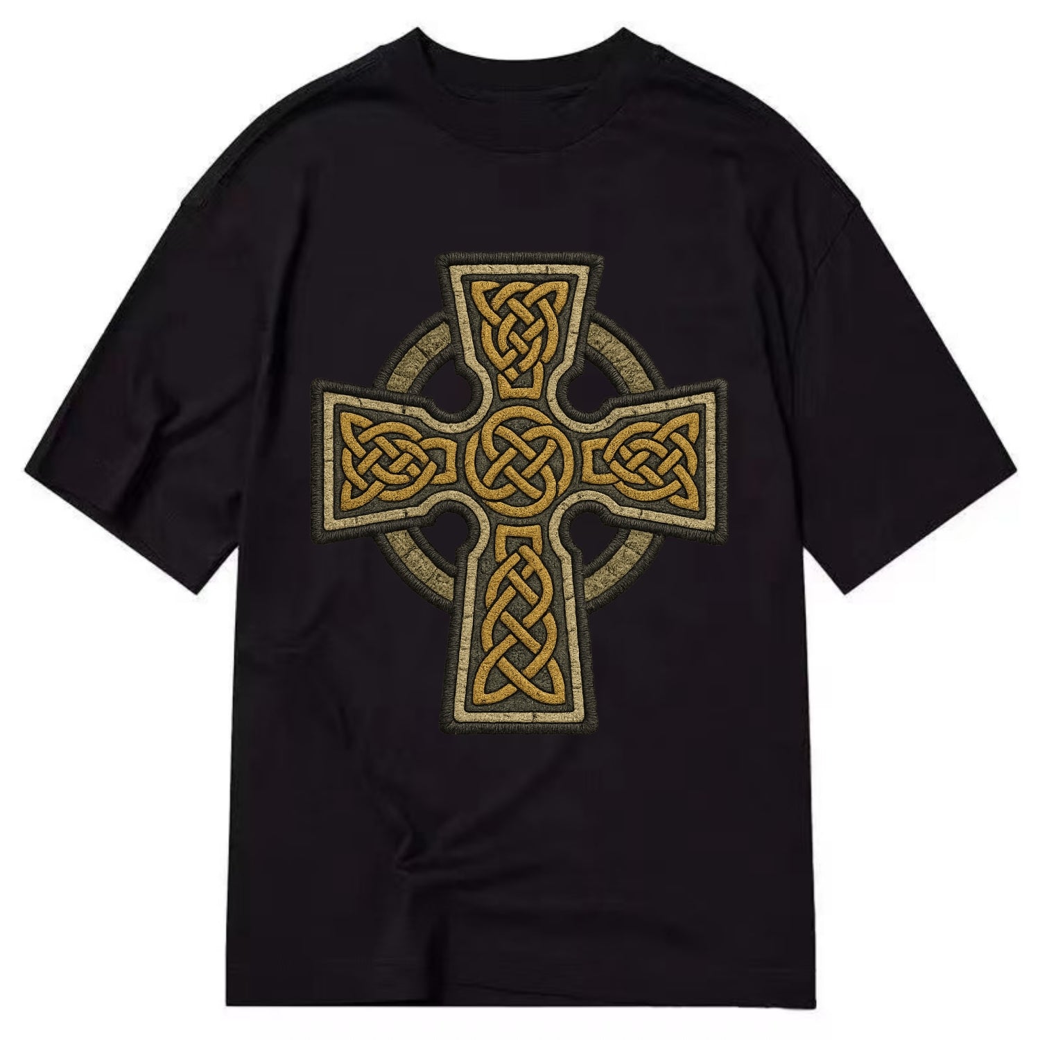 Celtic Cross  - Classic T-shirt - Black