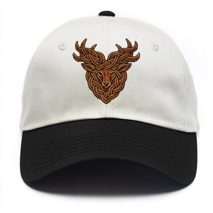 Stag Knot - Two Tone Cap - Black