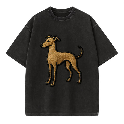 Italian Greyhound - Modern elegant silho - Vintage T-shirt