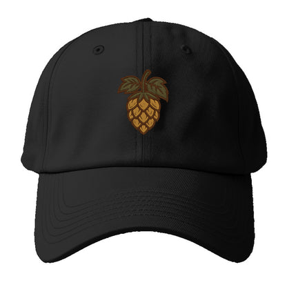 Hop Cone  - Baseball Cap - Black