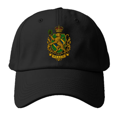 Brazil Jaguar Emblem  - Baseball Cap For Big Heads - Black