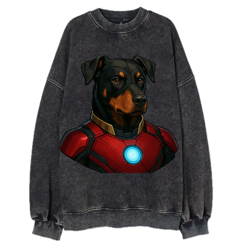 Beauceron Loyal Hero  - Vintage Sweatshirt