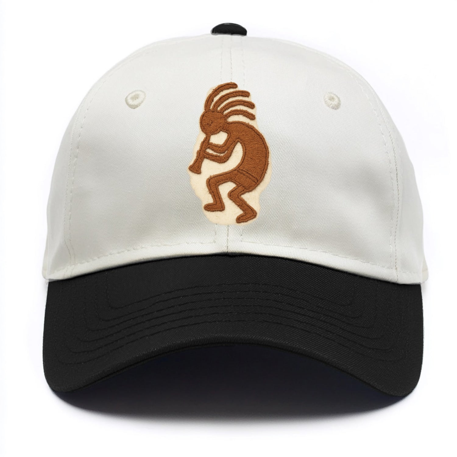 Kokopelli  - Two Tone Cap - Black