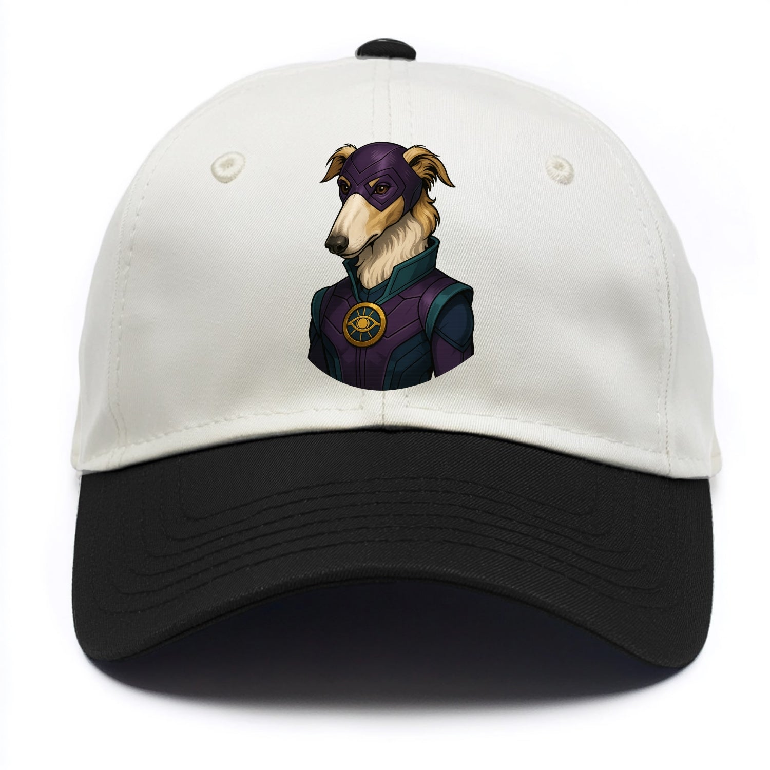 Borzoi Mystic Hero  - Two Tone Cap - Black