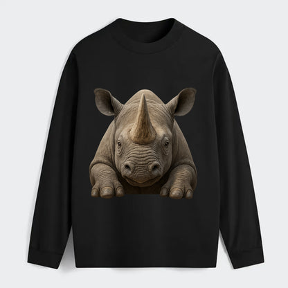 Rhinoceros  - Classic Long Sleeve Shirt - Black